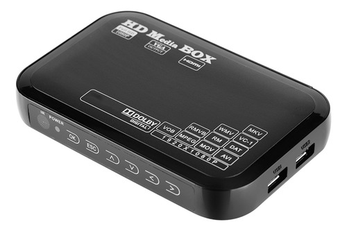 Reproductor Multimedia Full Hd Mini Box 110-240v 1080p Repro