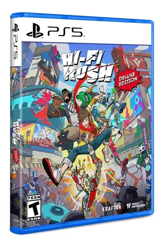 新品未開封　PS5 Hi-Fi Rush 限定版 Hifi Rush Ps5 Com Selagem Física Hi-fi Rush ( Português )ps5