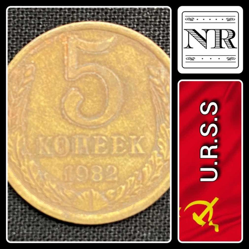 Rusia - 5 Kopeks - Año 1982 - Y #129 - Urss - Cccp