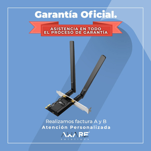 Tp-link Adaptador Pcle Archer Tx20e Ax1800 Wifi 6 Bluet 5.2