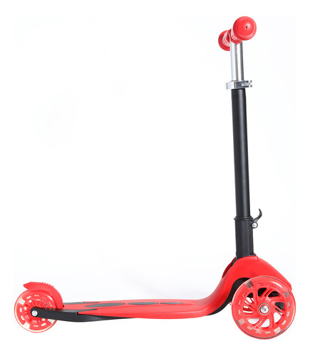 Scooter 3 Ruedas Con Luces Color Rojo Arthome