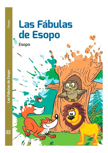 Libro Fisico Las Fábulas De Esopo Lectura Clasica Fantastica