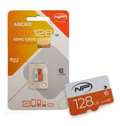 Memoria Celular 128 Gb Micro Sd Clase 10 Np Original