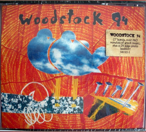 Woodstock 94 - 2 Cd Doble Fatbox Imp. Usa 