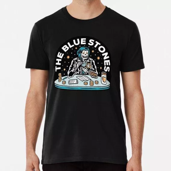 Remera Las Piedras Azules Camiseta Esencial Algodon Premium