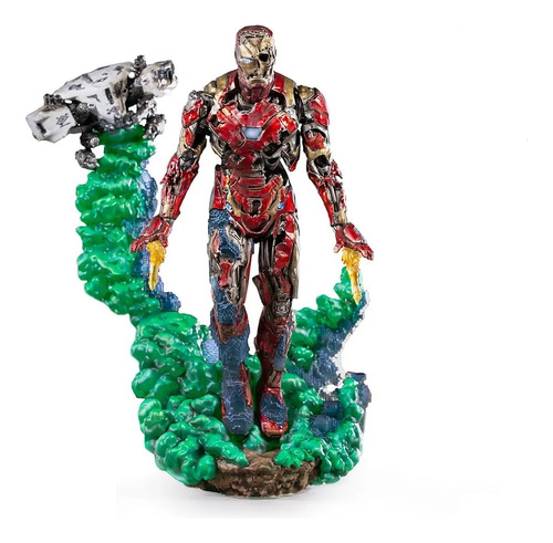 Figura Iron Man Illusion Spider Man Marvel Scala 1/10 Deluxe