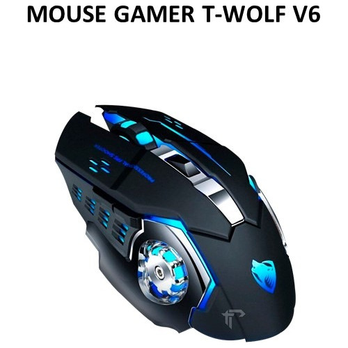 Mouse Gamer T-wolf V6