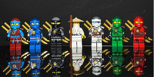 Lego Ninjago Ninjas Día Difuntos Excelente Estado 