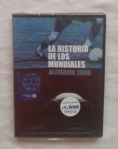 Imagen 1 de 2 de La Historia De Los Mundiales Alemania 2006 Dvd Nuevo Oferta