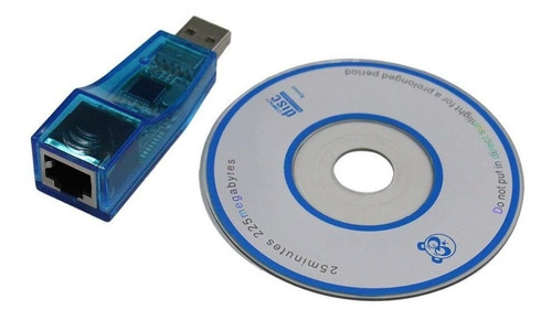 Placa De Red Por Usb Rj45 A Usb Con Drivers.