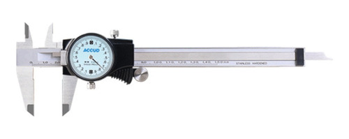 Calibre Mecanico C/reloj Accud 0-300mm Lectura 0.02mm Ayh