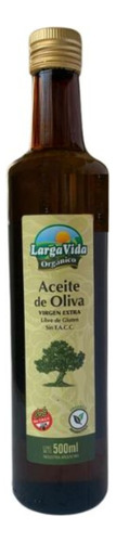 Aceite De Oliva Extra Virgen Orgánico Larga Vida 500 Ml