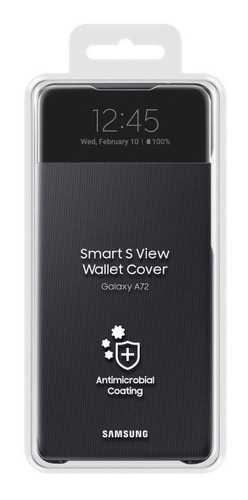 Samsung Case S-view Flip Wallet Cover Para Galaxy A72   