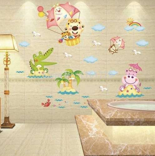 Vinilos Decorativos Pared Adhesivos Infantil Metro Jm7132