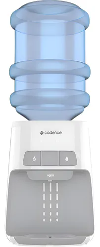 Bebedouro de mesa Cadence gela água refrigerado elétrico galão Aguô BEB110