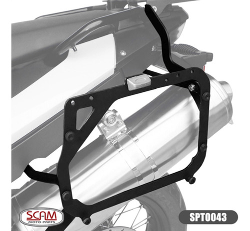 Par Baú E22 Givi + Suporte Baú Lateral Bmw F700gs 2017+ Scam