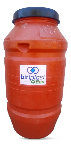 Biriplast Eco Tambor/bombona 240 Litros Reservatório De Agua