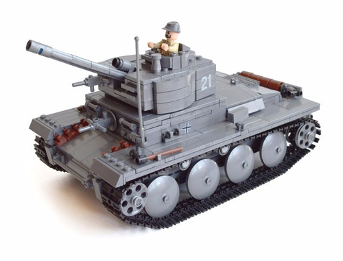 Lego Tanque Alemán Pzkpfw Ii Ausf L Luchs Juguetes 868pcs Ky
