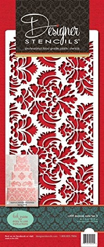 Plantillas De Diseñador C405 Tail Damask Tier 5 Uanst