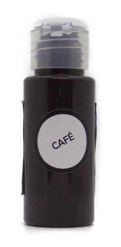 Imagen 2 de 7 de Tinta Para Resina Tint Flow Color Chocolate X 20 Cc