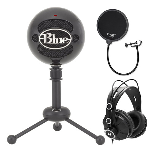 Blue Microphones Snowball Plug & Play Usb Micrófono Black Y