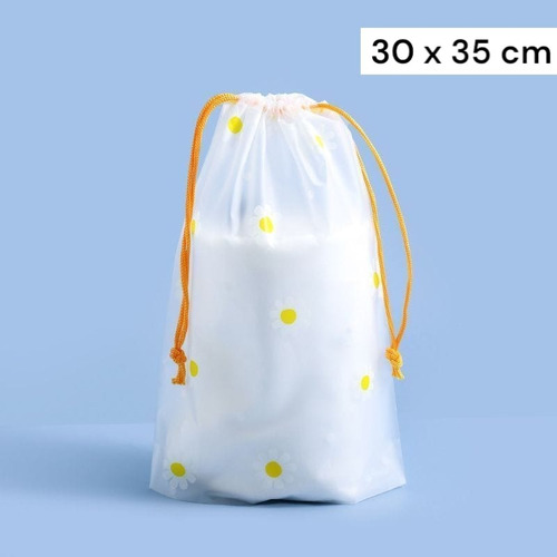 Set 4 Bolsas Organizador Ropa Viaje Carry On 30x35 Valija Amarillo