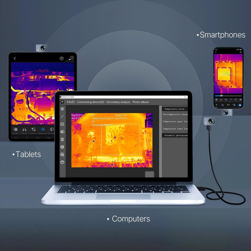 Cámara Térmica Thermal Master P2 Pro Para Android Con Macro