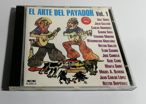 El Arte Del Payador Vol. 1 ( C D Uruguay Sondor)