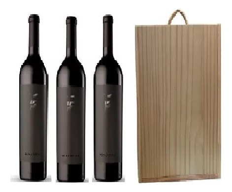 Estuche Madera Vino Alma Negra X3 750ml Ernesto Catena Flex
