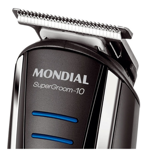 Imagem 3 de 10 de Barbeador Elétrico Mondial Supergroom Bg-03 10 Em 1 Bivolt