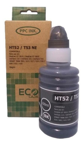 Tinta Alternativa Compatible Con Hp Gt51/gt53 Marca Ppc Ink