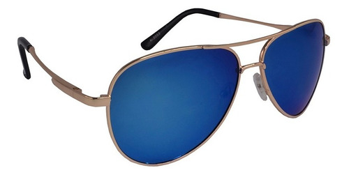 Gafas De Sol Tipo Aviador Polarizada Azul Virox