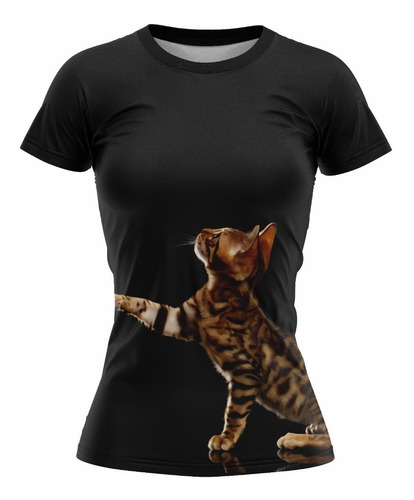 Remera Dama Gato 07