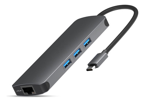 Usb C Hub 9 1 Estacion Acoplamiento 3 3.0 Resolucion Hdmi 4k