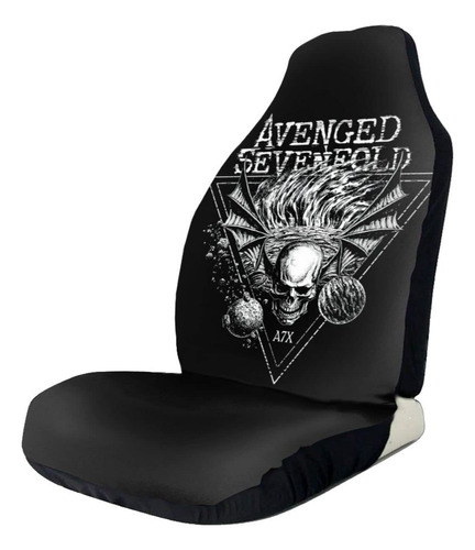 Funda Asiento Automovil Banda Metal Siete Pliegue Accesorio