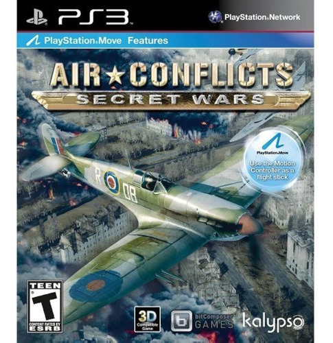 Air Conflicts: Secret Wars - Standard Ps3 Físico (Reacondicionado)