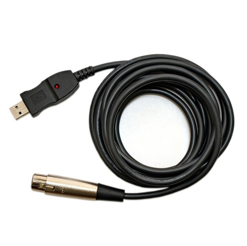 Sj Cabo Arcano Para Microfone Armc-u (xlr- Usb)