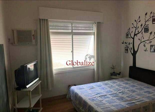 Imagem 5 de 21 de Apartamento À Venda, 105 M² Por R$ 409.000,00 - Campo Grande - Santos/sp - Ap0308