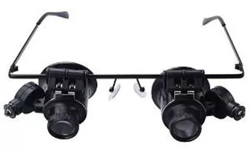Imagen 10 de 10 de Lente Lupa De Aumento X 20 Con Luces Led Ajustables Solo Env