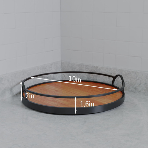 Organizador De Susan Lazy - 10 Wooden Lazy Susan Para La Mes