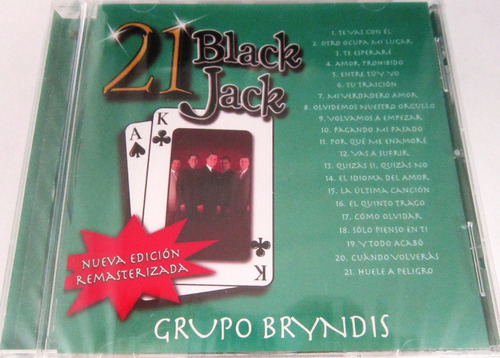 Grupo Bryndis - 21 Black Jack Nuevo Cd
