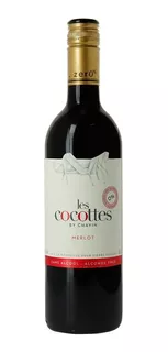 Vino Tinto Les Cocottes Merlot Sin Alcohol