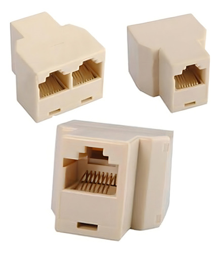 Kit duplicador de adaptadores de cables de red RJ45 C/2, cables de 5 M
