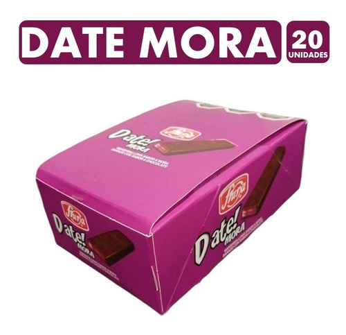 Marshmallows Date Mora Sabor Mora (caja Con 20 Unidades)