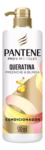  Condicionador Queratina Preenche & Blinda 510ml Pantene