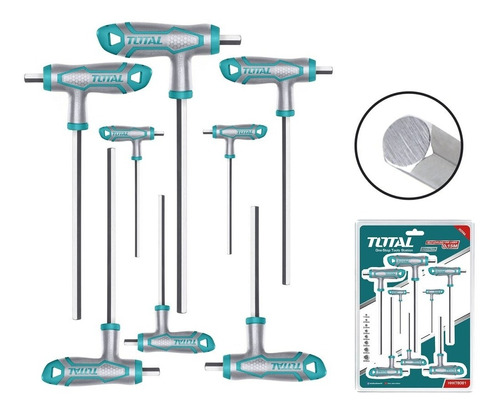 Juego De Llaves Allen Total Tools Thhw8081