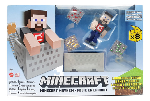 Set Minecraft Articulados 10cm Aprox