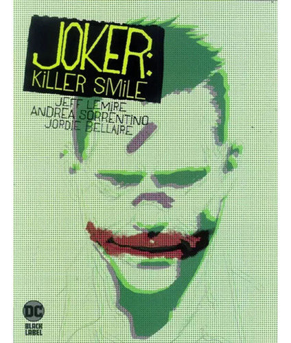 Joker Killer Smile Black Label Dc Smash Comics Deluxe