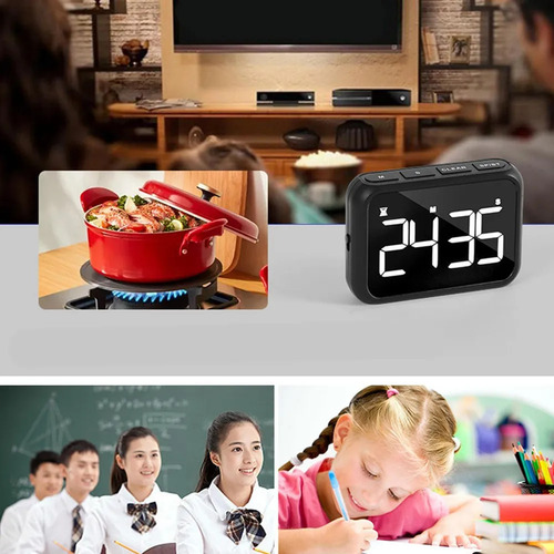 Lk Cronómetro Digital De Cocina Con Dígitos Grandes