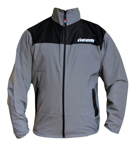 Imagen 3 de 4 de Chaqueta 70% Reflectiva Cortaviento Motociclista, Ciclista.